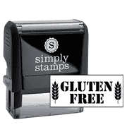 GLUTEN FREE Rubber Stamp