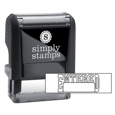 ENTERED  Box Stock Stamp