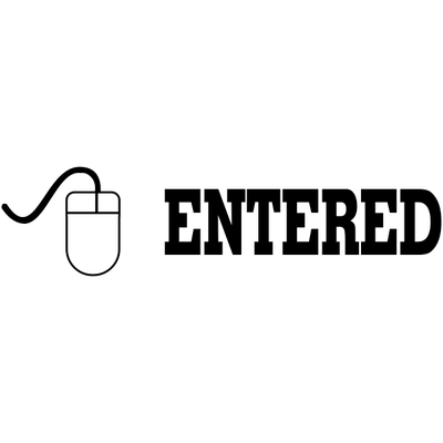 ENTERED Mouse Stock Stamp - alternate view