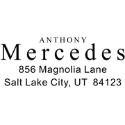 Times Name Return Address Stamp