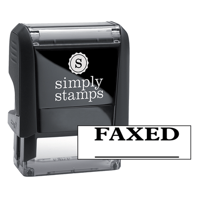 FAXED Line Stock Stamp