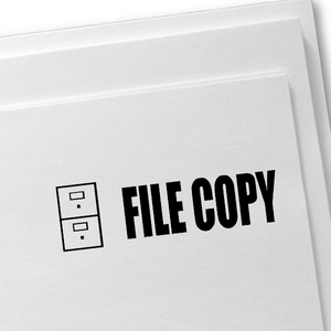 FILE COPY Cabinet Stock Stamp