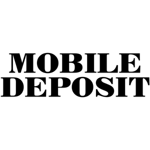 Mobile check deposit bank stamp design