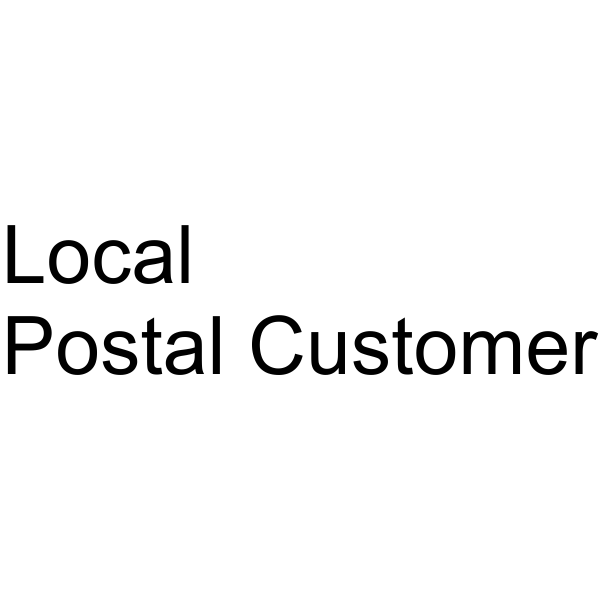 Postage Paid mail office stamp