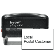 Local Postal Customer Stamp