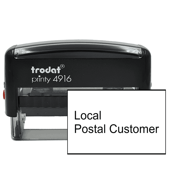 Local Postal Customer Stamp
