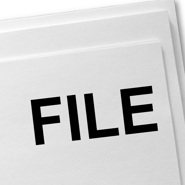 FILE Stock Stamp