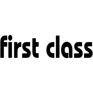 FIRST CLASS Lower Case Stock Stamp