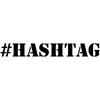 HASHTAG Rubber Stamp