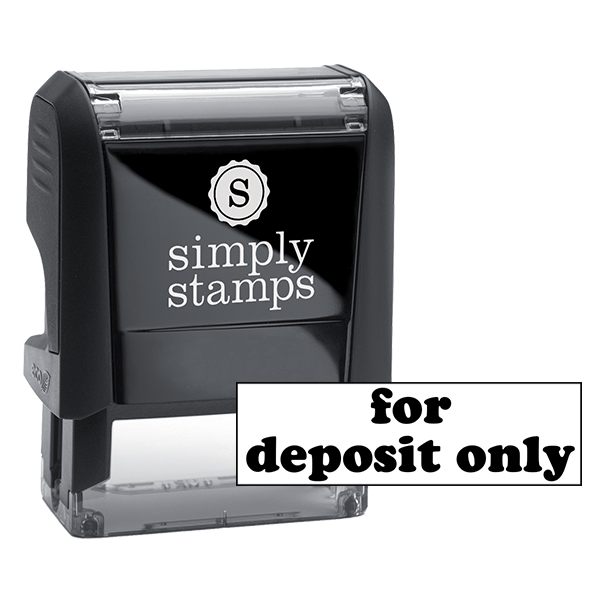 For Deposit Only