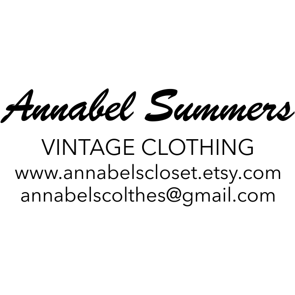 Custom Business Card Rubber Stamp Design 1