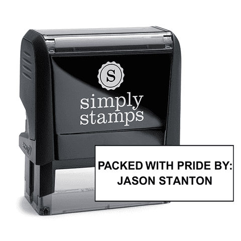 Packed With Pride Packaging Stamp