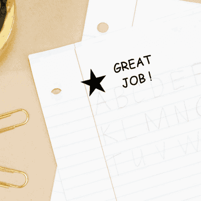 Great Job Star Teacher Feedback Stamp - alternate view
