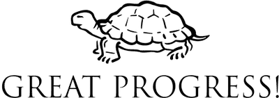 Great Progress Turtle Teacher Feedback Stamp - alternate view