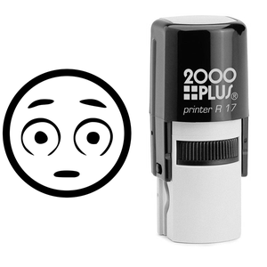 Wide Eyed Emoji Stamp Body and Design