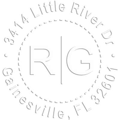2 Initials Monogram Embosser Imprint Example
