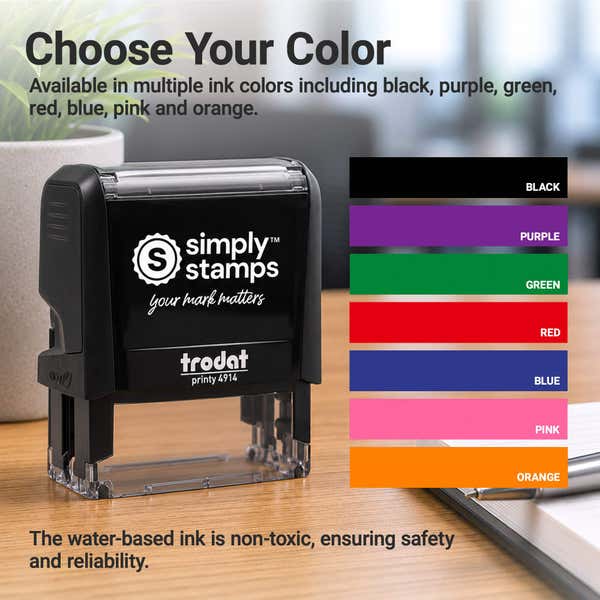 Self-Inking Colors of Ink