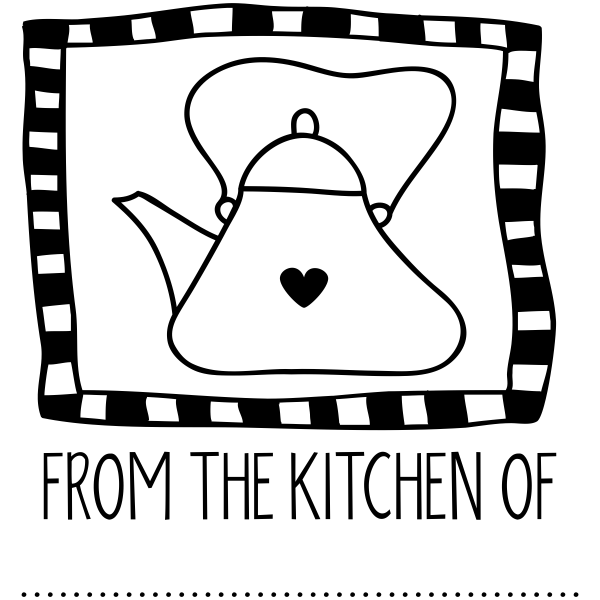 From the Kitchen Tea Kettle Stamp