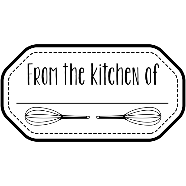 From the Kitchen Whisks Stamp
