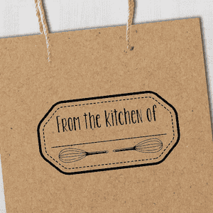 From the Kitchen Whisks Stamp Imprint Example