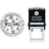 Hibiscus Flower Address Stamp Body and Design