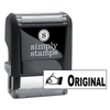 ORIGINAL Stock Stamp with Hand