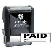 Paid Stamp with 2 Lines