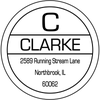 Clarke Initial Return Address Stamper