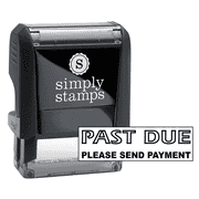 Past Due Stamp