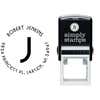 Jenkins Capital Letter Address Stamp Body and Design