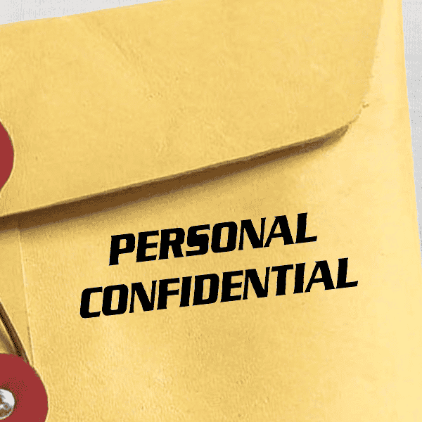 PERSONAL Stock Stamp