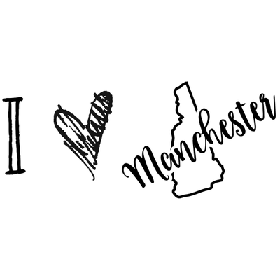 I Love New Hampshire Rubber Stamp
