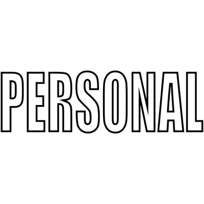 PERSONAL Stock Stamp - alternate view
