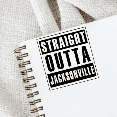 Straight Outta Your City Stamp - alternate view