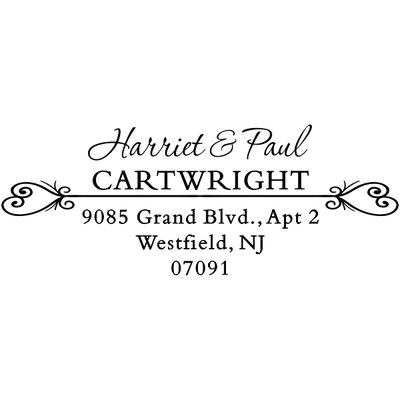 Cartwright Love Return Address Stamp
