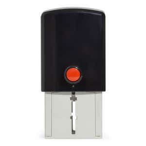 Side view of the Trodat 4924 Self-Inking Stamp that comes with the Monogram Self-Inking Return Address Rubber Stamp