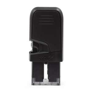 Side view of the Trodat Printy 4914 self-inking stamp used with the Duncan Script Address Stamp