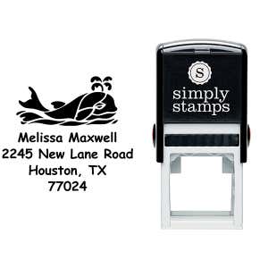 Sea Whale Stamp Body and Design
