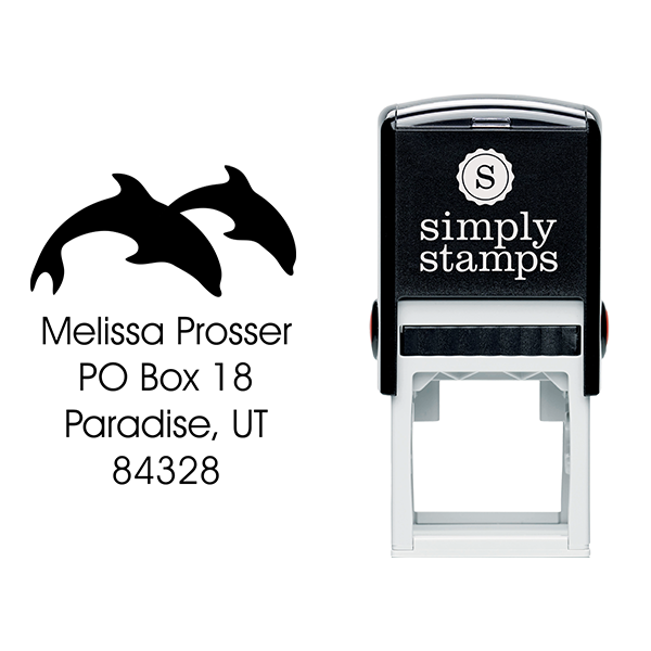 Dolphin Round Stamp Body and Design