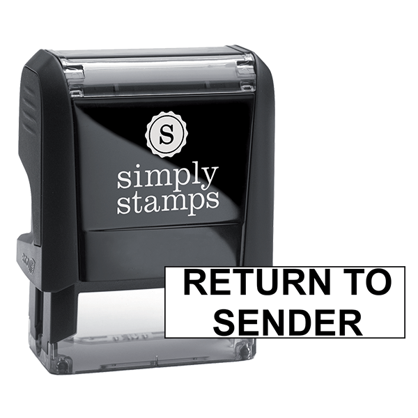 Return To Sender Self-Inking Stock Stamp