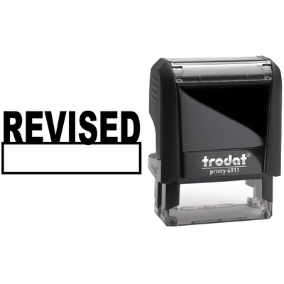 Revised Self Inking Stock Stamp - alternate view