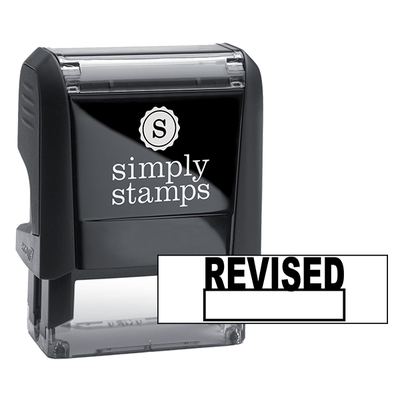 Revised Self Inking Stock Stamp