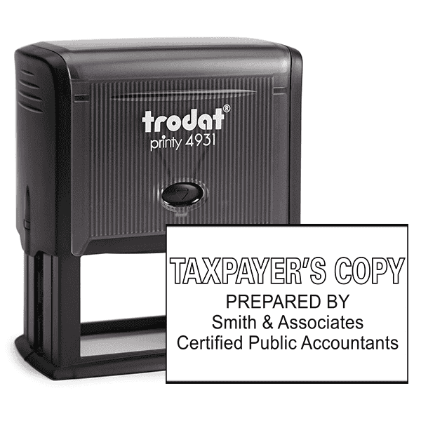 Taxpayer Copy Stamp