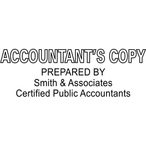 Accountant's Copy Prepared By Company and certifications
