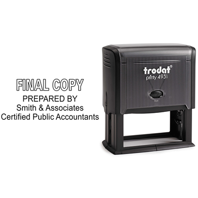 Final Copy Stamp - alternate view