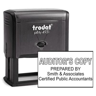 Auditors Copy Stamp Outlined