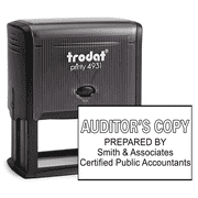 Auditors Copy Outlined Stamp