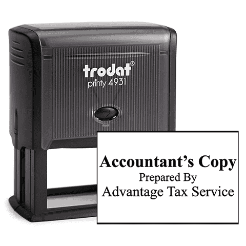 Account Copy Bold Stamp