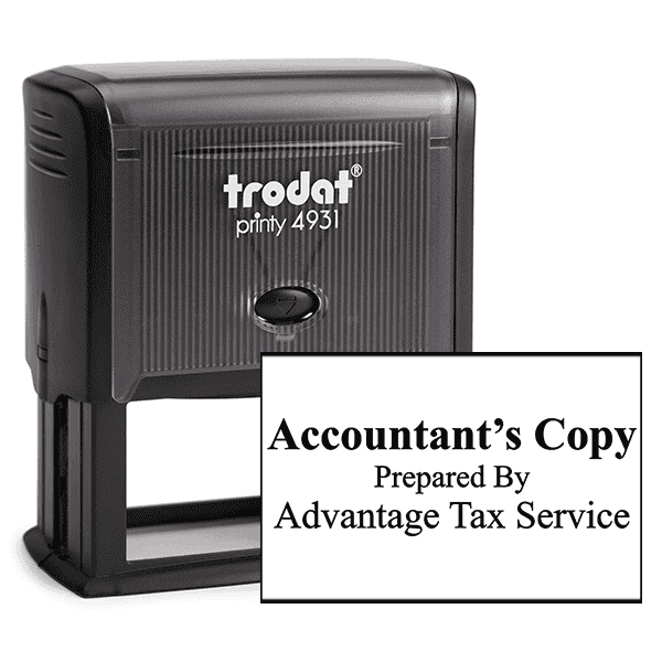 Account Copy Bold Stamp