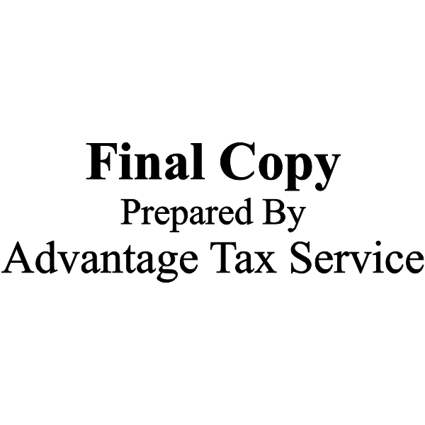 Final Copy Prepared by Company
